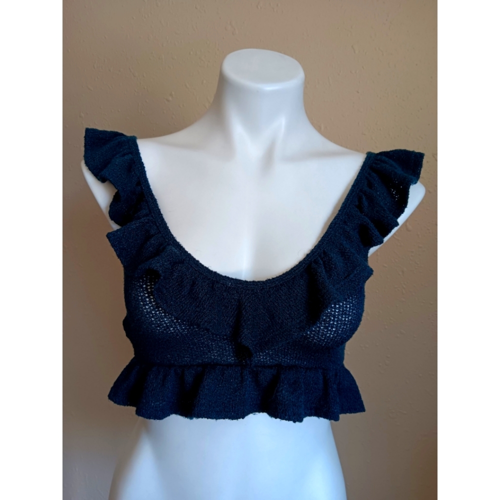 Urban Outfitters Ruffle Crop Top
